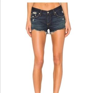 NWT Rag & Bone Dark Cutoff Shorts, Doris, sz 27.
